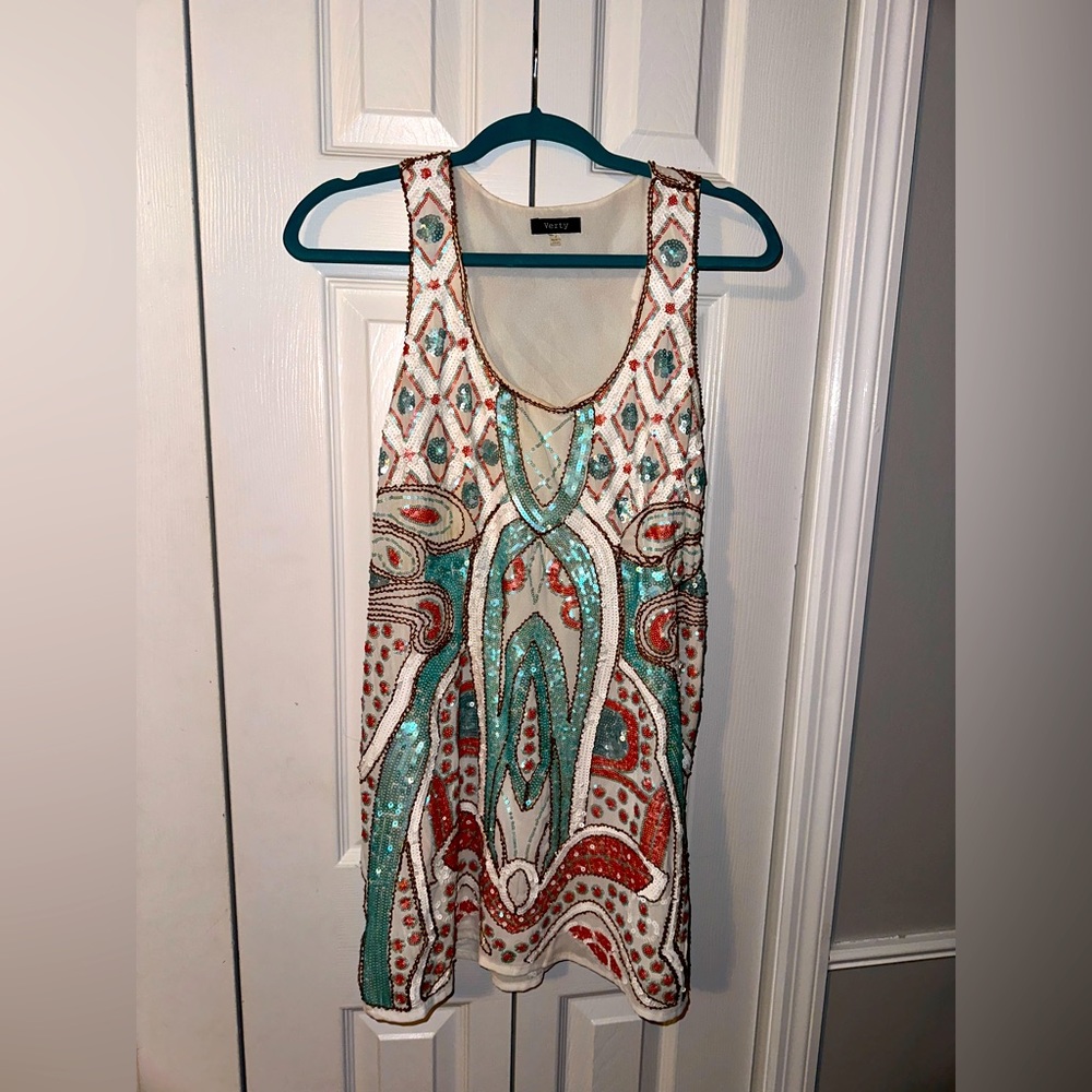 Size small verty sequin dress